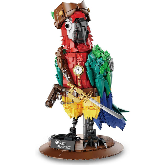 Pirate Parrot Flowers Building Set 1236PCS