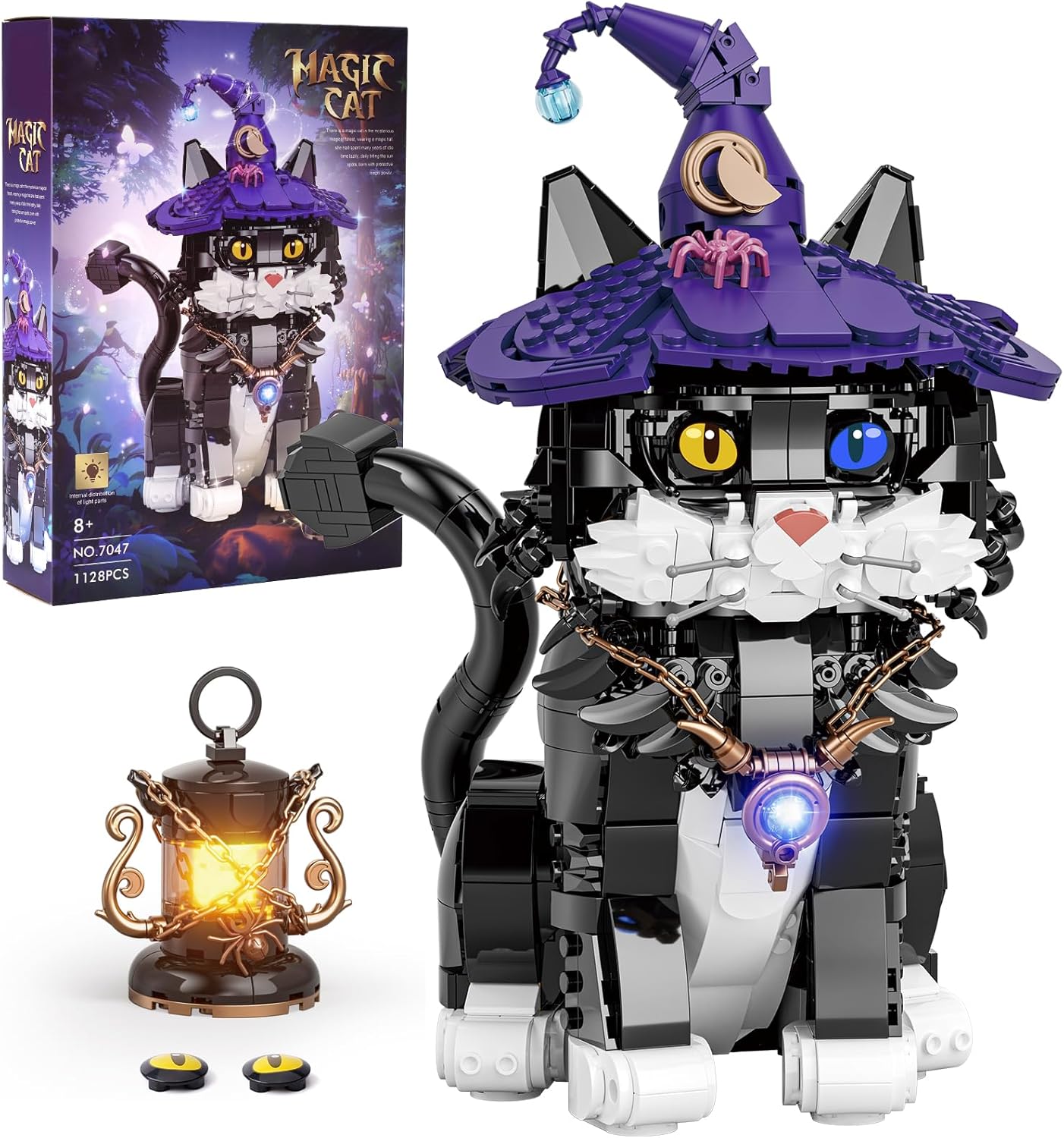 Harry Magic Cat Animal Building Set(1128 PCS)