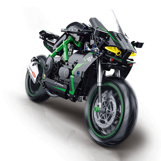 1:8 Motorcycle Building Set for Adults,Kickstand for Display(511PCS)