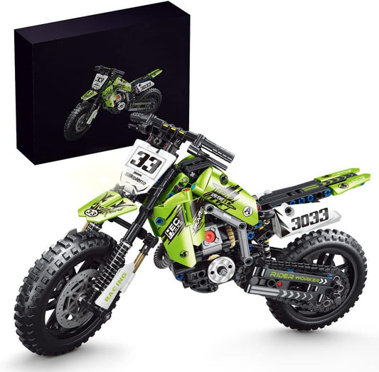 Motorcycle Toy Building Blocks Kit (476 PCS)