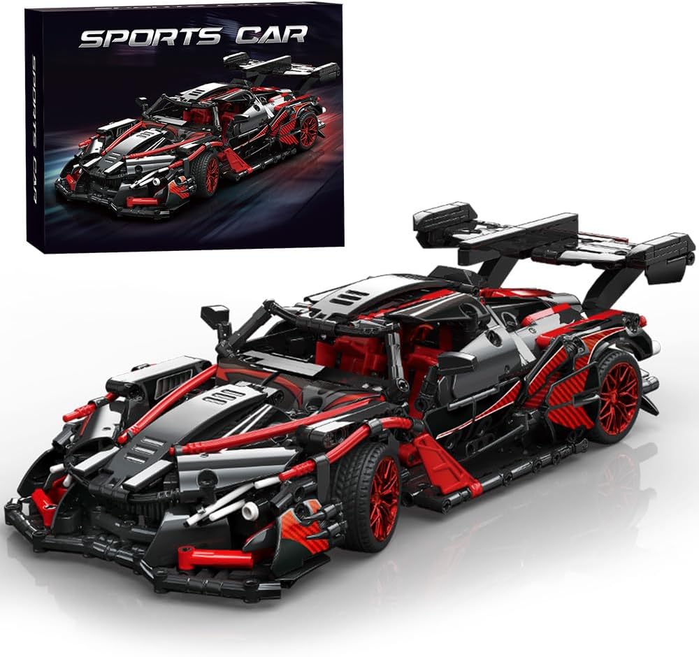 1:14 Car Model Building Set (1391 PCS)