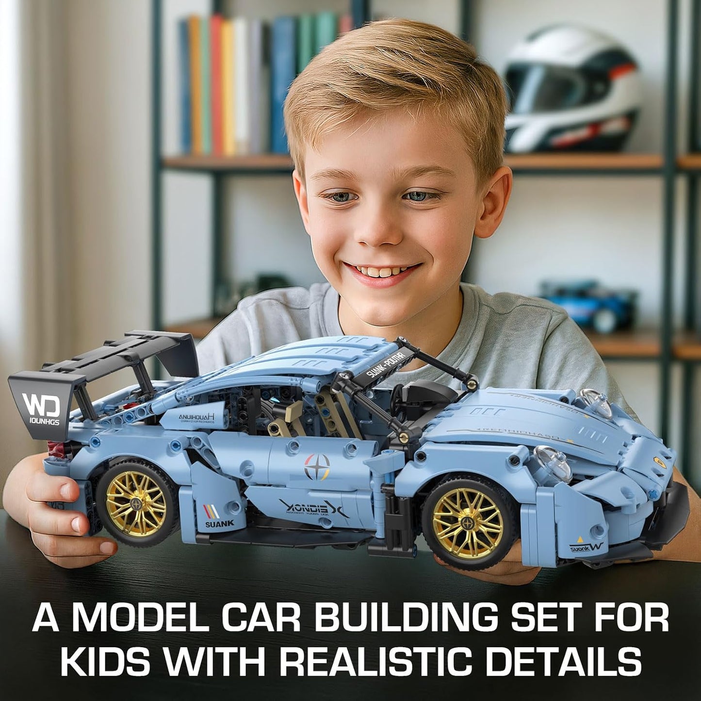 1:14 MOC Toys Racing Model Car Kits
