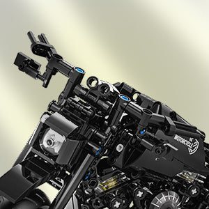 1:8 Motorcycle Building Set for Adults, Building Blocks for Adults(579PCS)