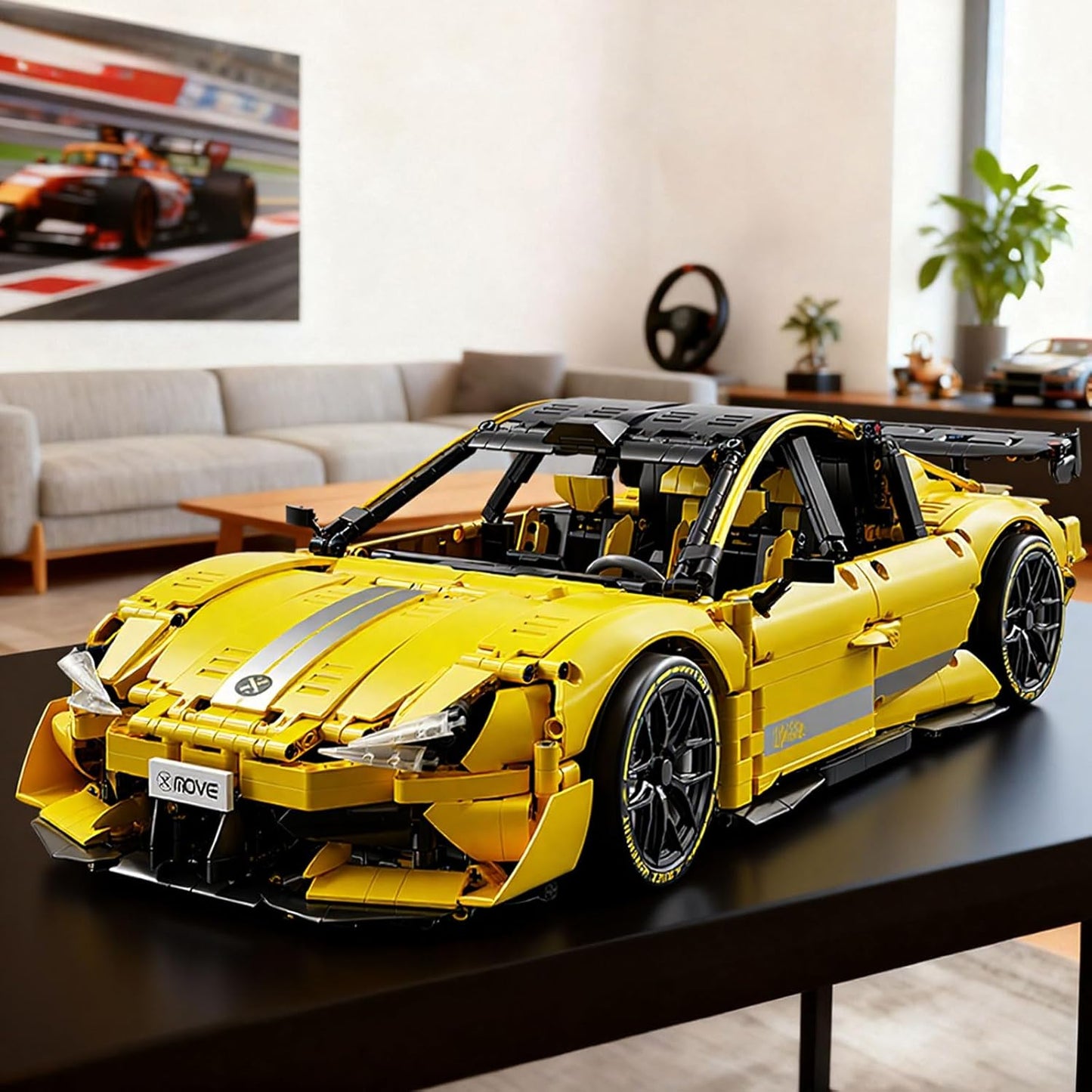 1:10 Sports Race Car Building Set (2143PCS)