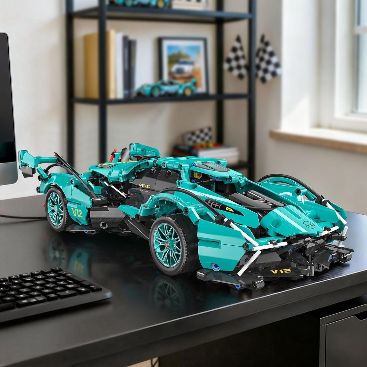 1:14 Sports Race Car Building Set