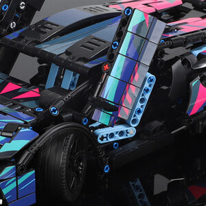 1:14 MOC Toys Car Building Kit, Racing Car Model Kits