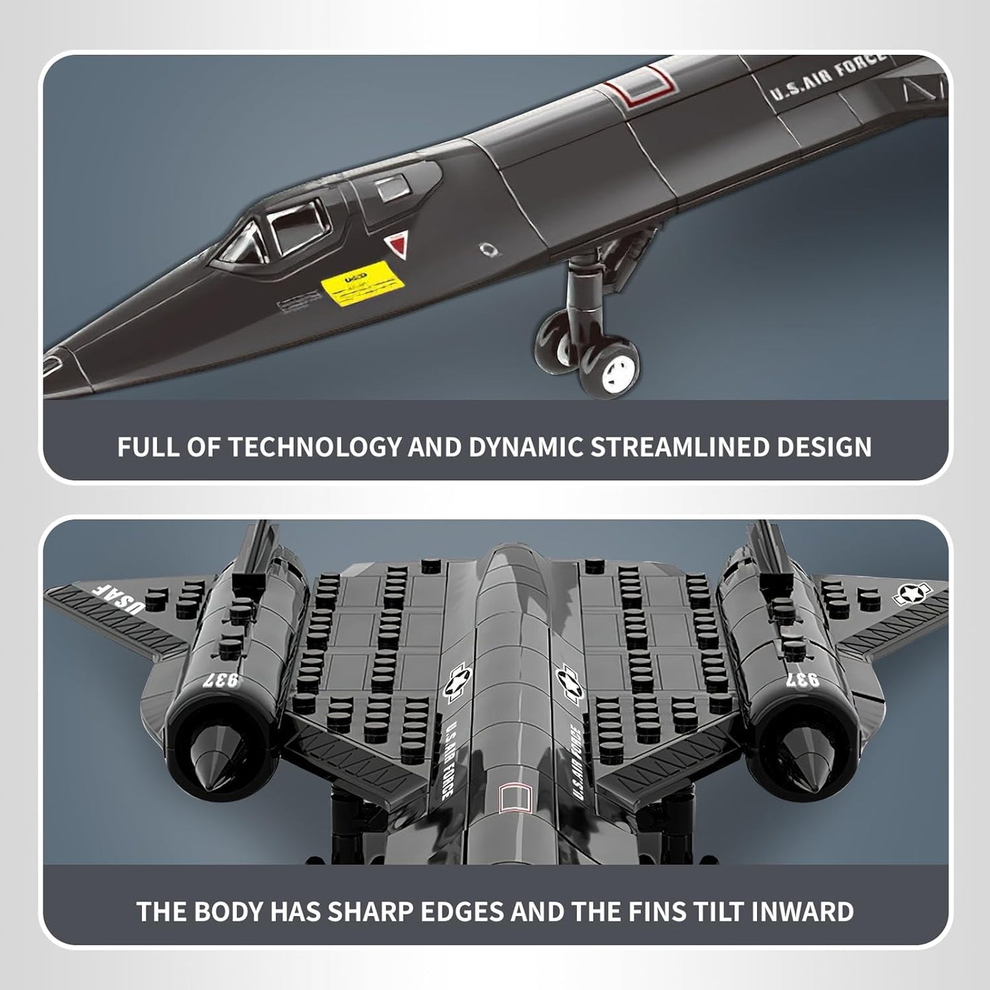 SR-71 Fighter Jet Building