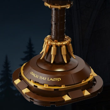 Magical Wizard Sorting Hat Building Blocks Lamp | LED Night Light (698 PCS)