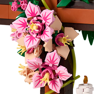 Jesus Cross Flower Building Set(568 PCS)