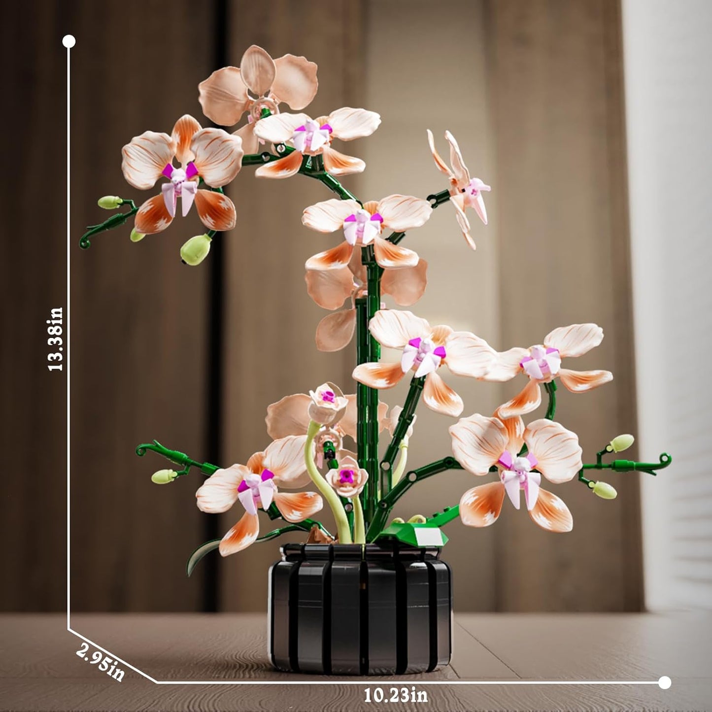 Orchid Building Sets Artificial Flowers Plant Gifts
