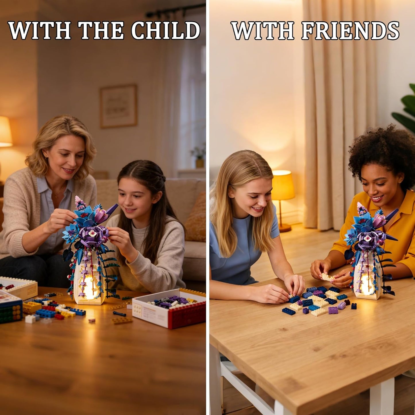 Flowers Bouquet Building Set