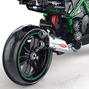 1:8 Motorcycle Building Set for Adults,Kickstand for Display(511PCS)