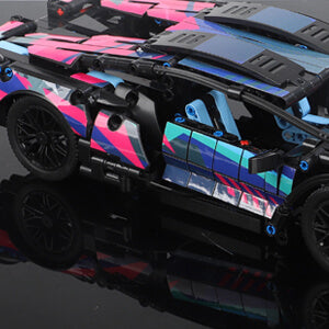 1:14 MOC Toys Car Building Kit, Racing Car Model Kits