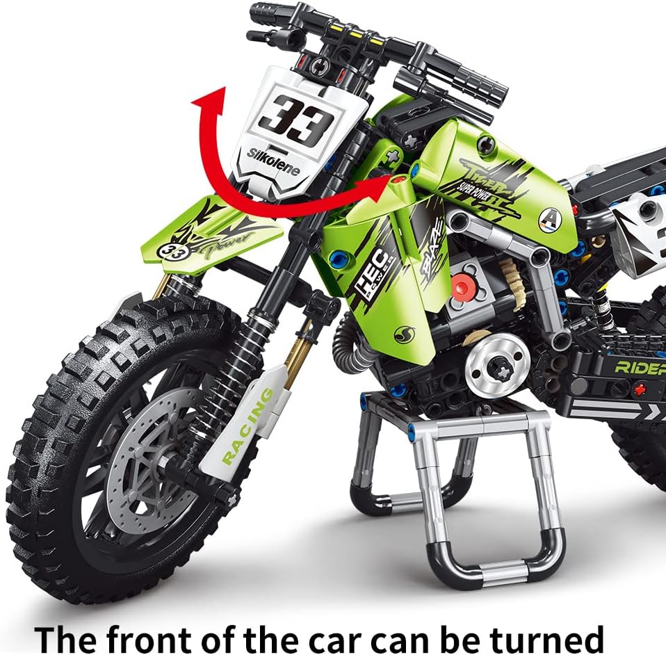 Motorcycle Toy Building Blocks Kit (476 PCS)