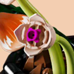 Orchid Building Sets Artificial Flowers Plant Gifts