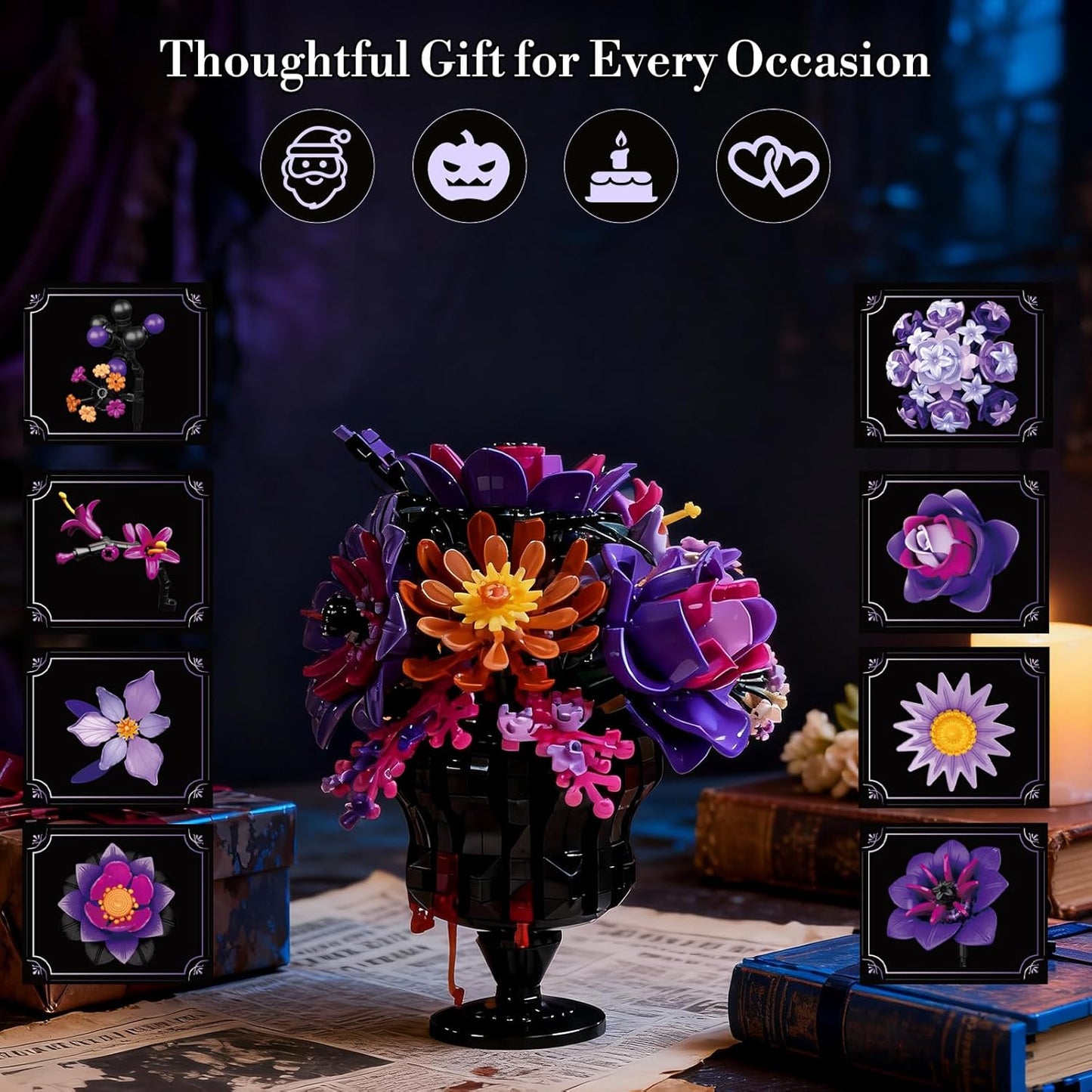 Flowers Bouquet Block Set