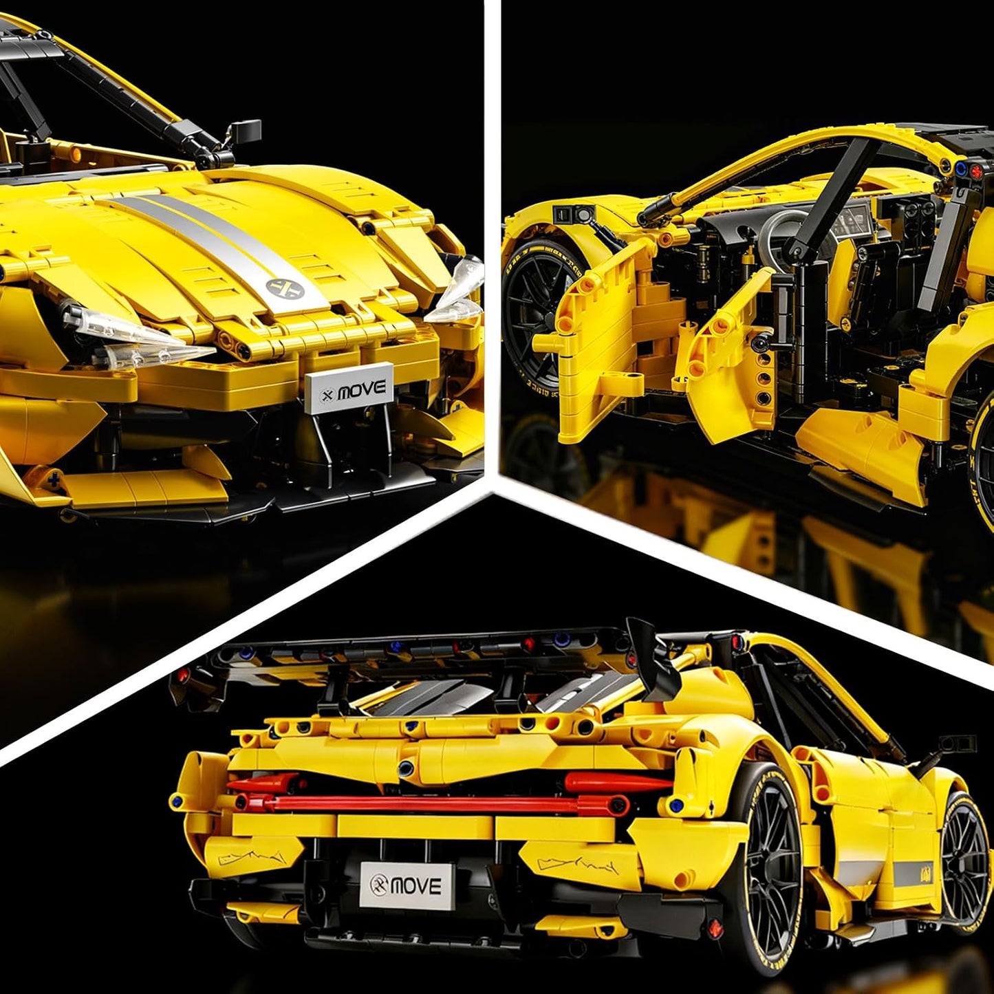 1:10 Sports Race Car Building Set (2143PCS)