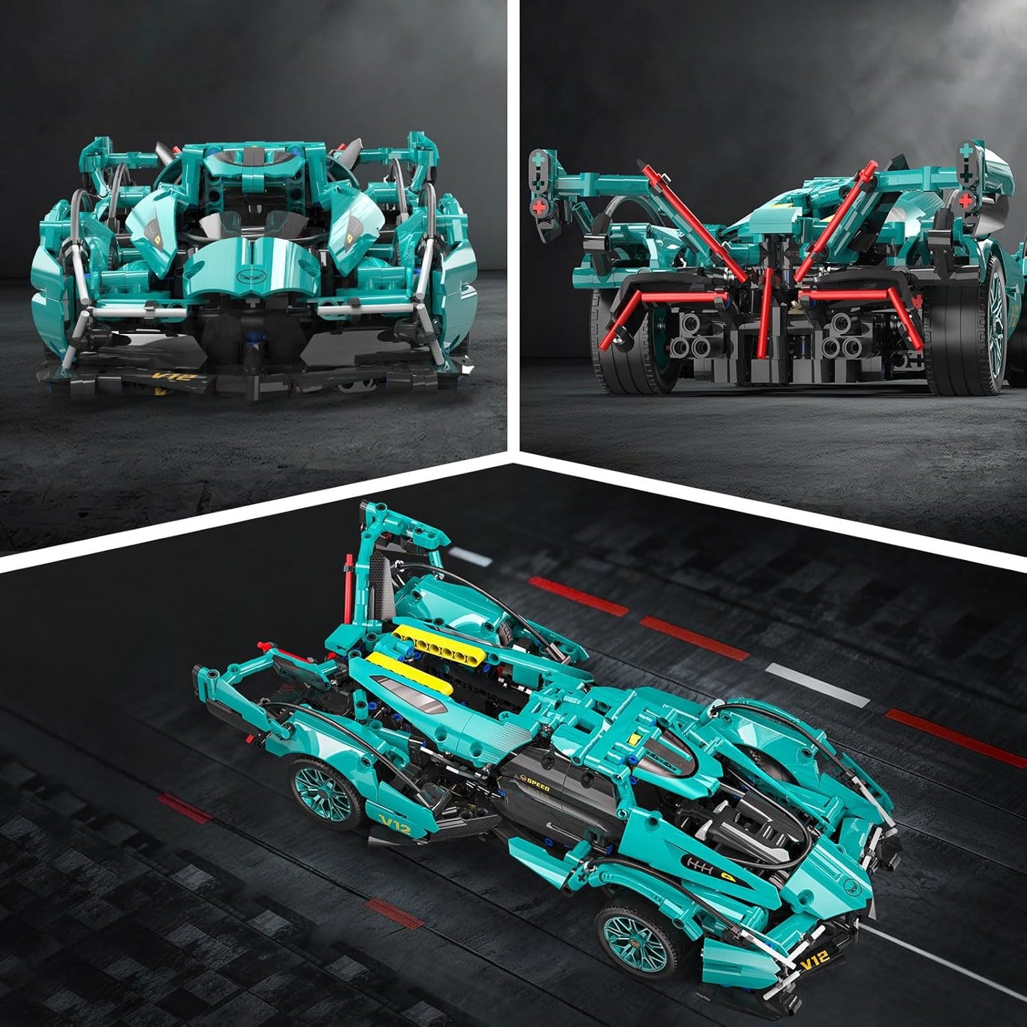 1:14 Sports Race Car Building Set