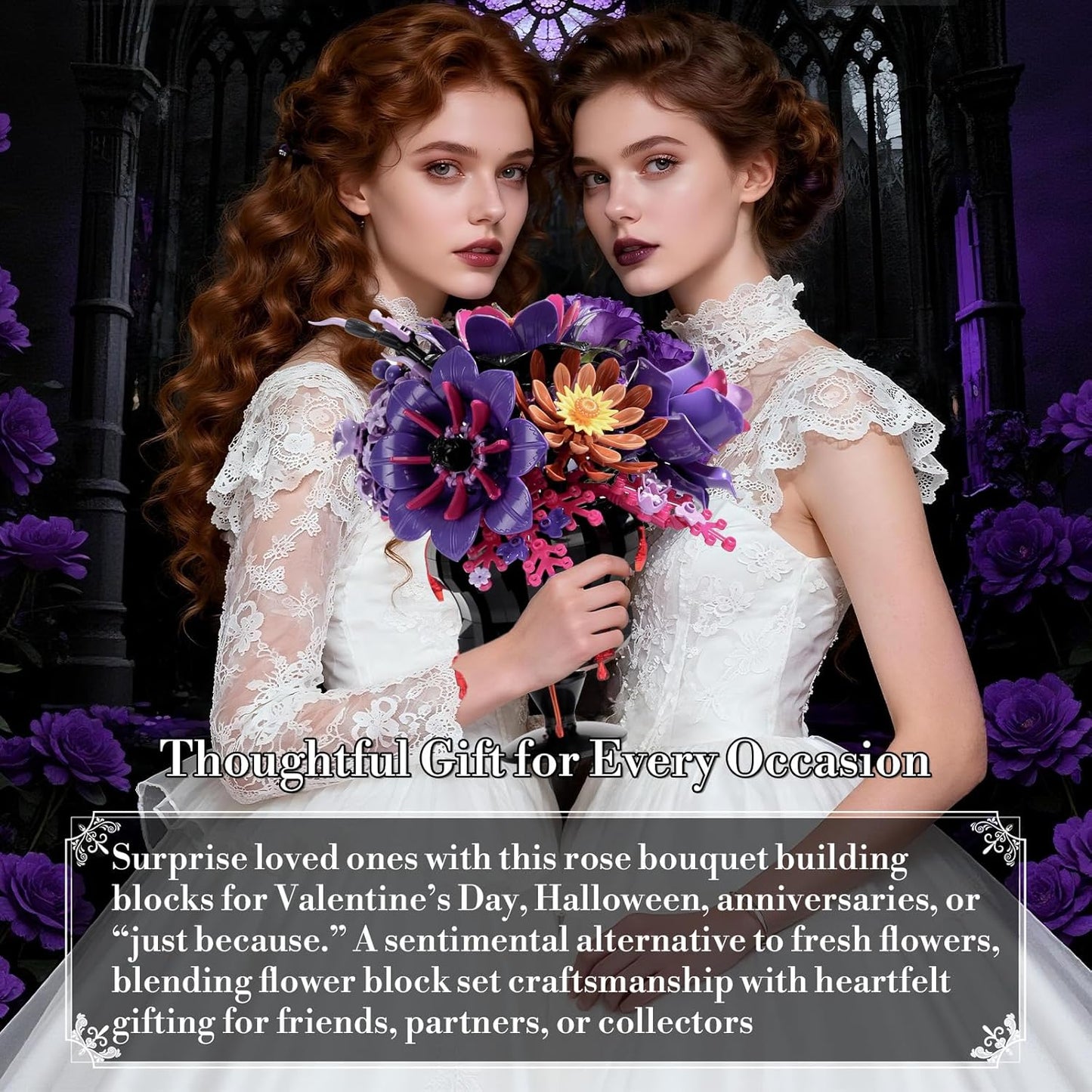 Flowers Bouquet Block Set