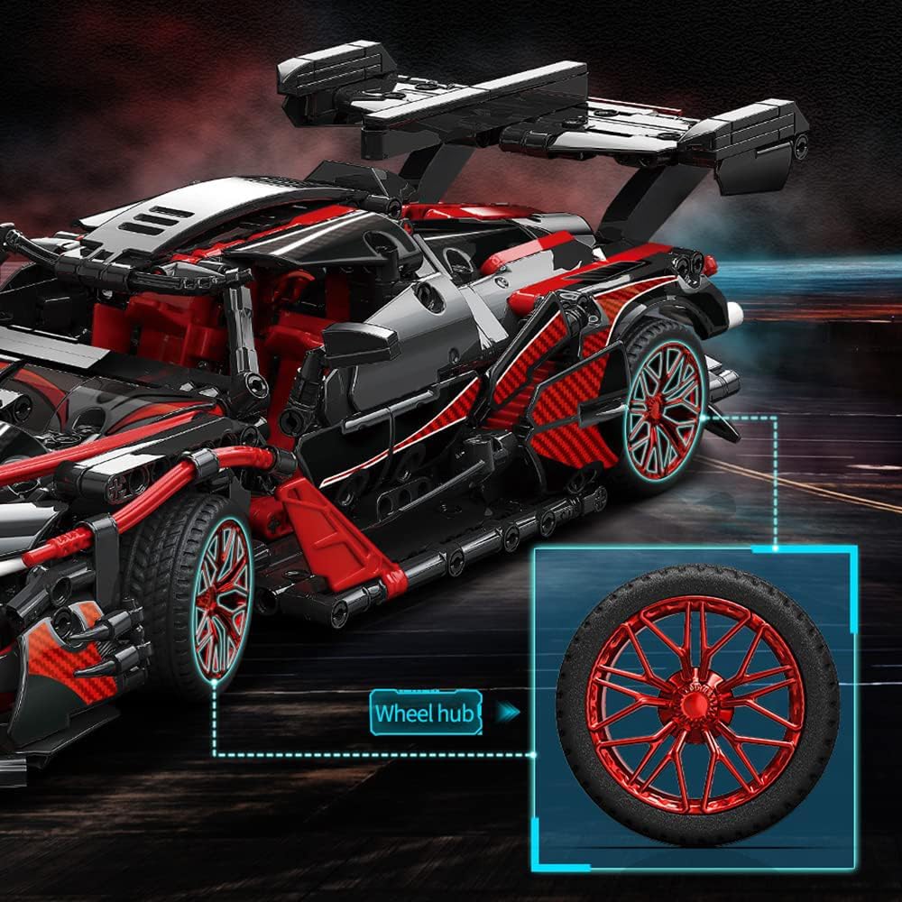 1:14 Car Model Building Set (1391 PCS)