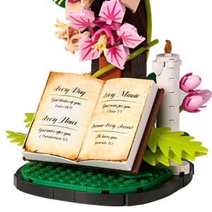 Jesus Cross Flower Building Set(568 PCS)