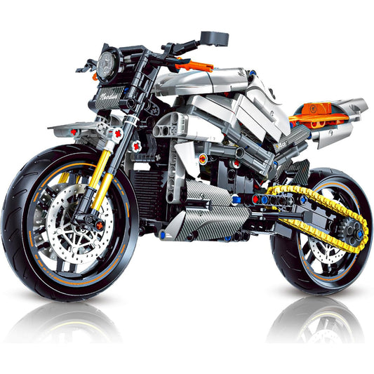 1:8 Motorcycle Building Set for Adults, Building Blocks for Adults(579PCS)