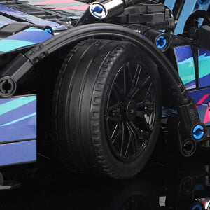 1:14 MOC Toys Car Building Kit, Racing Car Model Kits