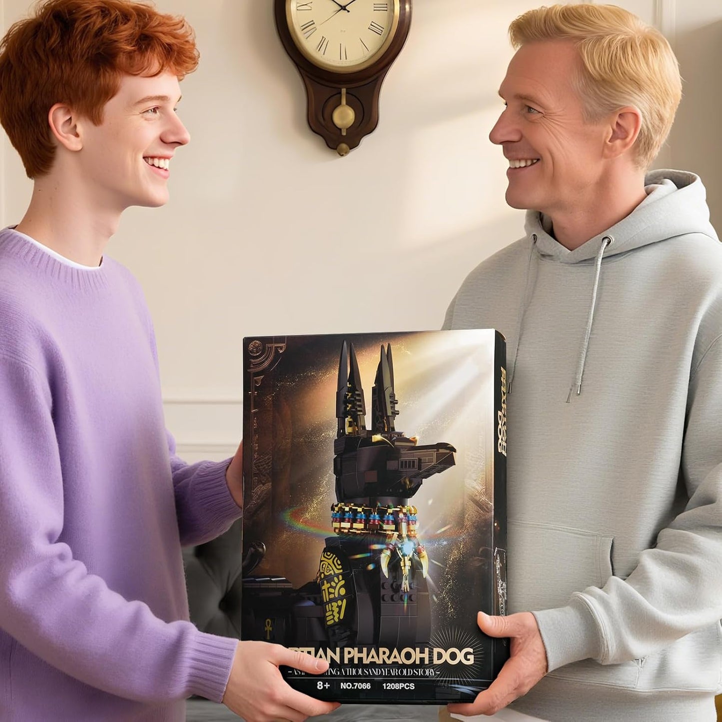 Animal Dog Model Building Blcoks for Home Decor(1208PCS)