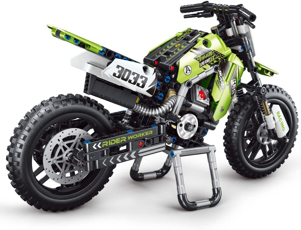 Motorcycle Toy Building Blocks Kit (476 PCS)