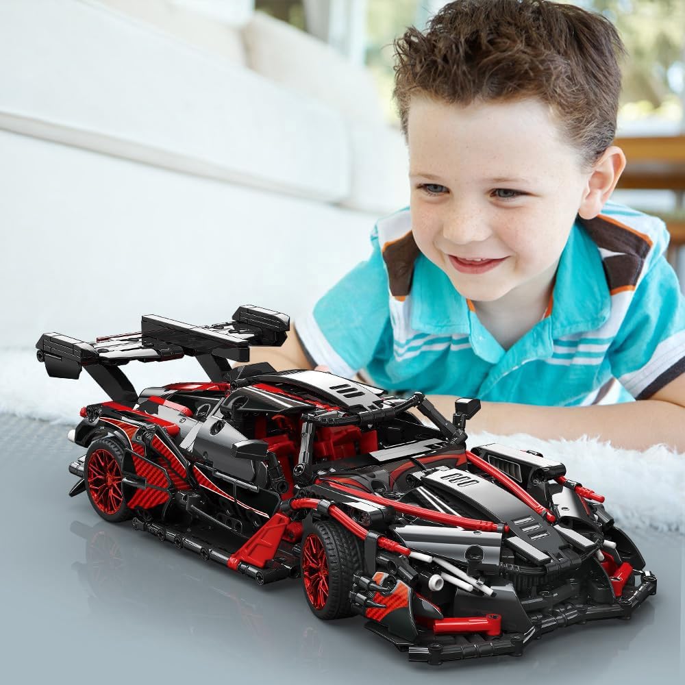 1:14 Car Model Building Set (1391 PCS)