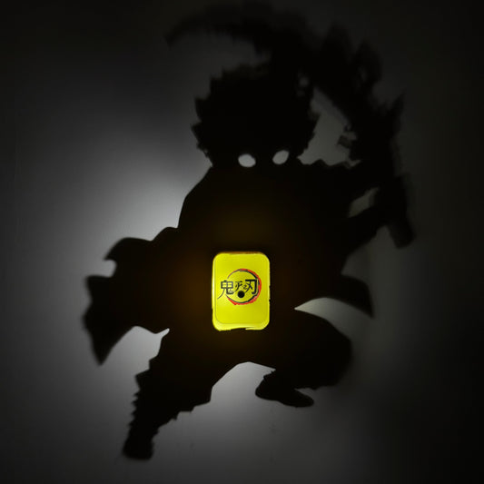 Demon Zenitsu LED Shadow Night Light