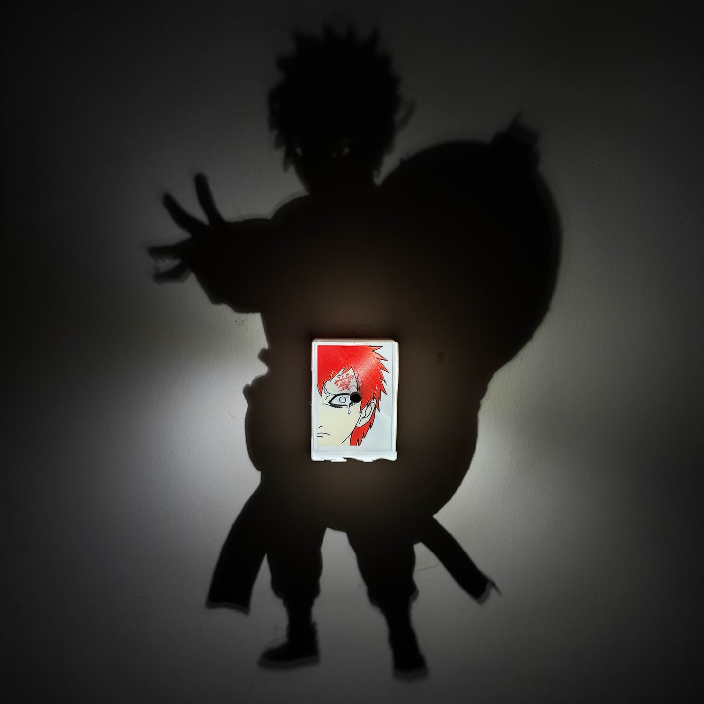 Anime Gaara LED Shadow Night Light