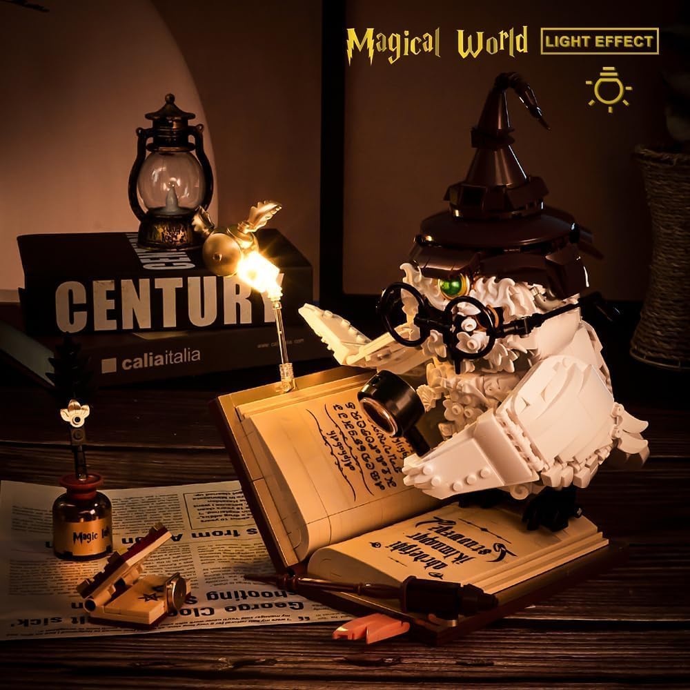 Magic World Owl Building Set (1162 PCS)