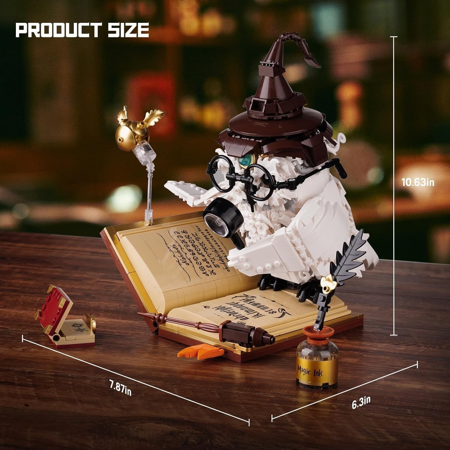 Magic World Owl Building Set (1162 PCS)