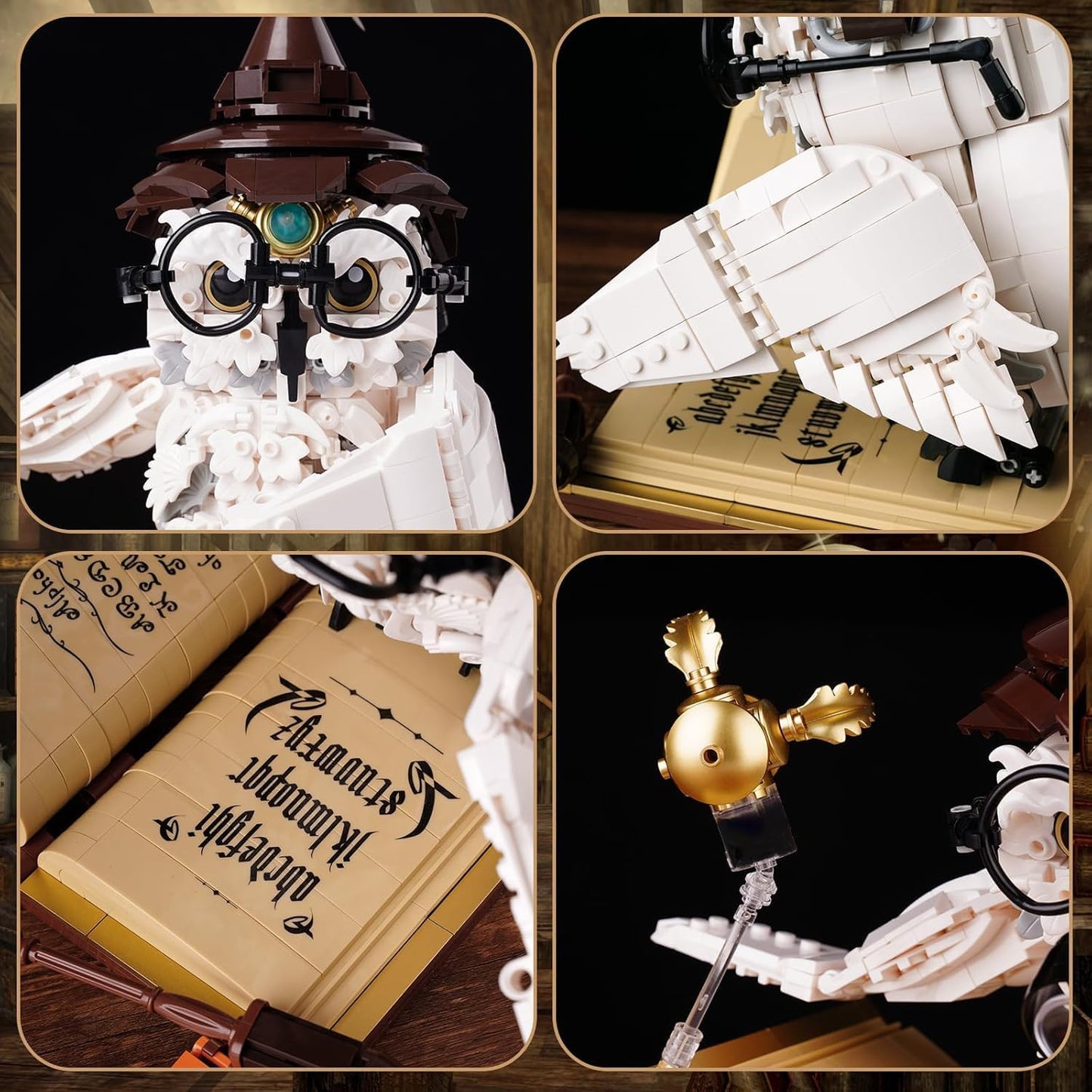 Magic World Owl Building Set (1162 PCS)