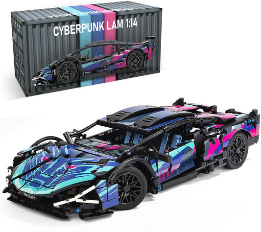 1:14 MOC Toys Car Building Kit, Racing Car Model Kits